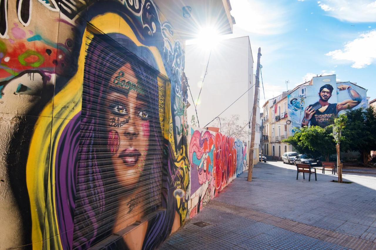 Street Art Fantasy 2 Lejlighed Málaga Eksteriør billede